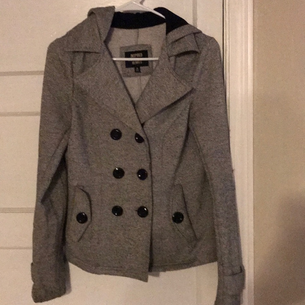 Tweed button jacket